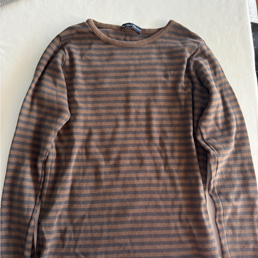 A long sleeve Brandy Melville top.